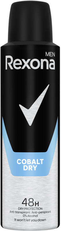 Rexona Men Spray Cobalt Dry 150Ml