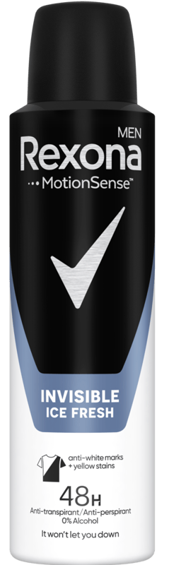 Rexona Men Spray Invisible Ice Fresh 150Ml