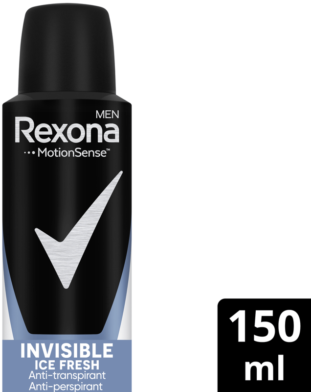 Rexona Men Spray Invisible Ice Fresh 150Ml