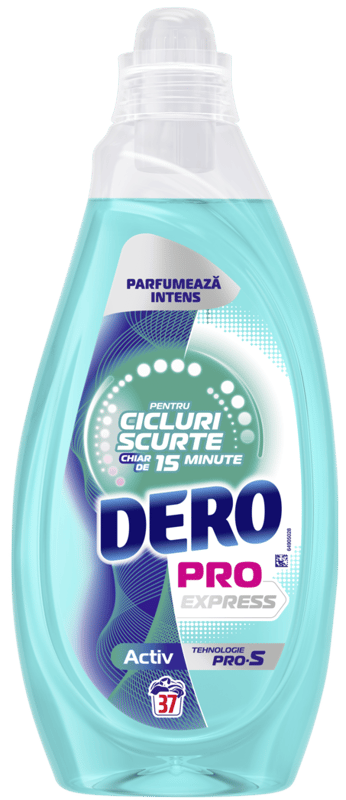 Dero Pro Express Activ Detergent lichid, 37 spalari