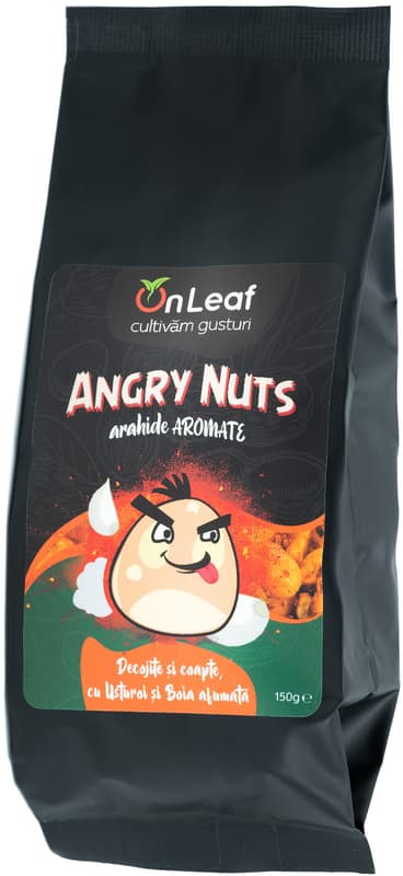 OnLeaf Flavored hazelnuts with garlic and smoked paprika