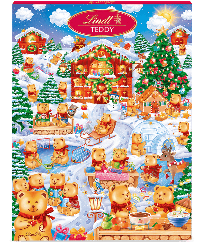 Lindt Teddy Calendar advent