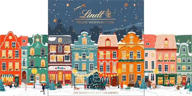Lindt Advent Calendar "Christmas Houses"