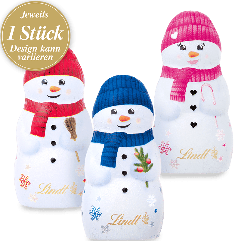 Lindt Snowman Figurine
