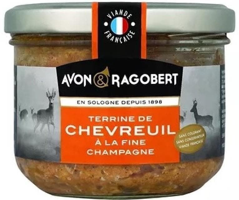Avon & Ragobert Deer Terrine with Fine Champagne