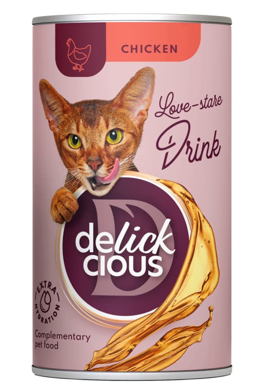 Delickcious Wet food drink with chicken for adult cats