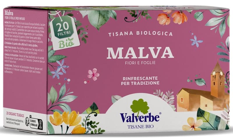Valverbe ECO Tea from marshmallow leaves and flowers 20 sachets
