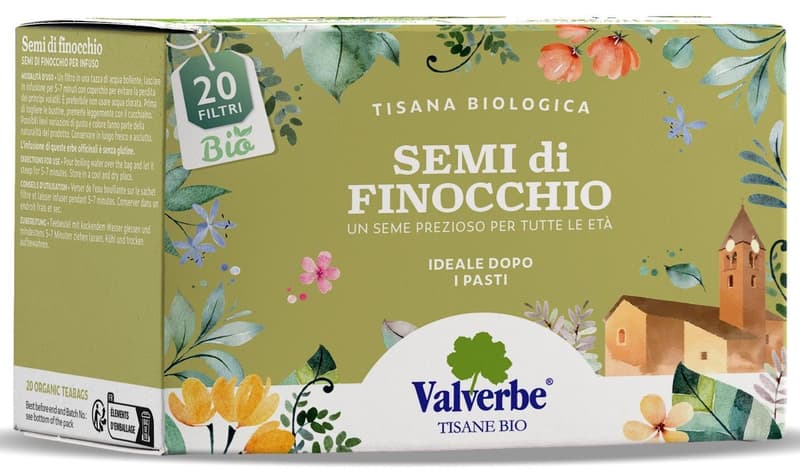 Valverbe ECO Fennel Seed Tea 20 Sachets