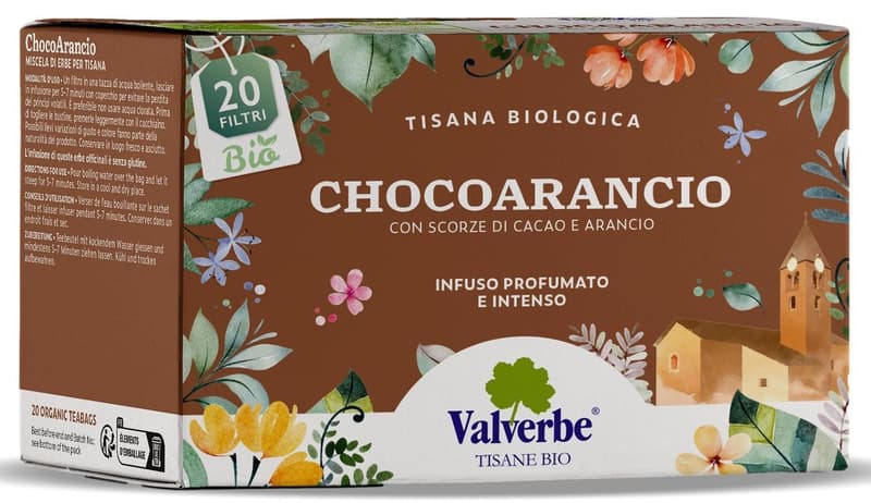 Valverbe ECO Tea with oranges and chocolate 20 sachets