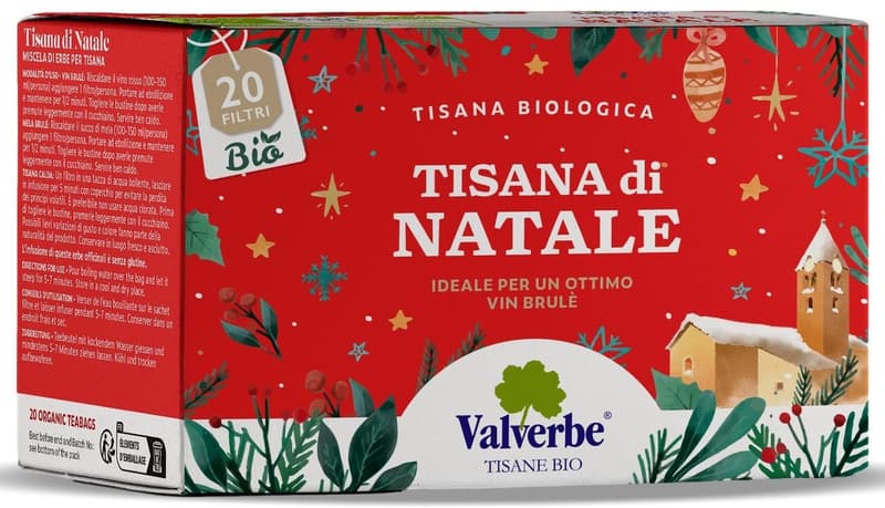Valverbe ECO Ceai aroma Craciunului 20 pliculete