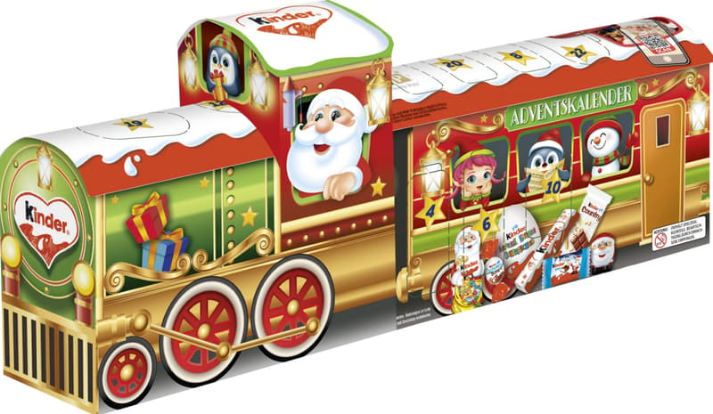 Kinder Mix 3D-Train-Advent Calendar 226 g