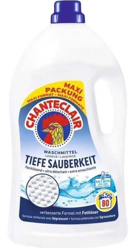 Chanteclair Deep Clean Laundry Detergent 80Sp