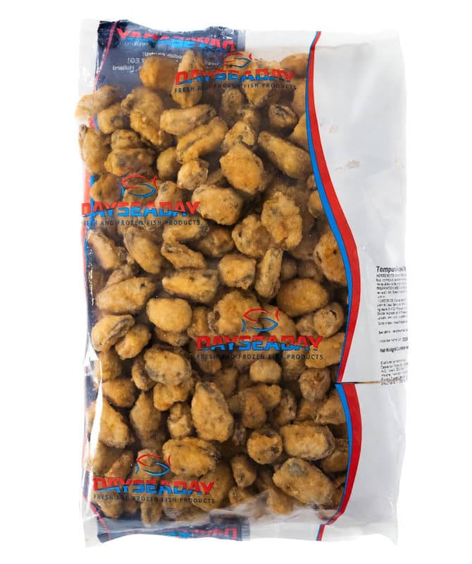 DAYSEADAY Frozen breaded mussel meat