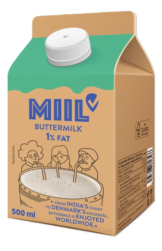 Miil Lapte batut 1%grasime