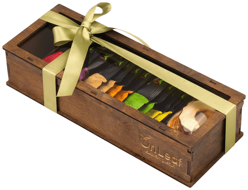OnLeaf Tea Gift Set Premium Fine Taste Box