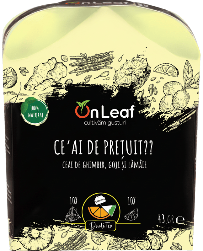 OnLeaf Ginger, Ggoji and Llama Tea