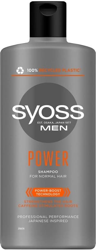 Syoss Sampon pentru barbati power