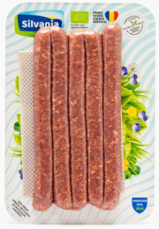 SilvaniaBio ECO Grilled beef sausages