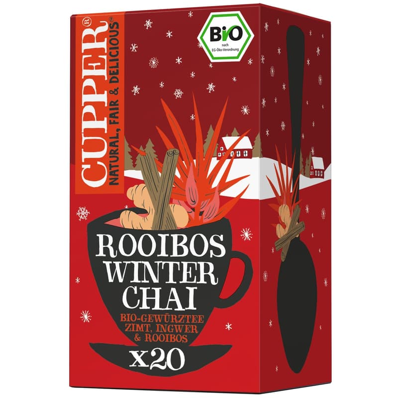 Cupper ECO Winter Infuzie Rooiboos Ceai de plante