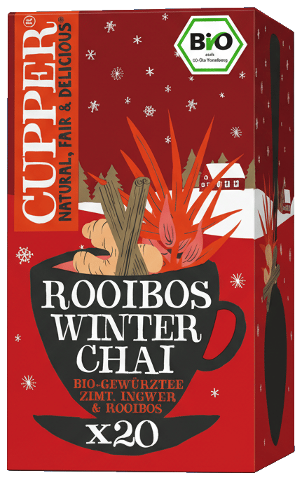 Cupper ECO Winter Infuzie Rooiboos Ceai de plante