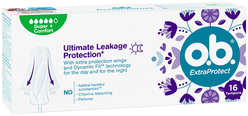 OB Tampoane Extra Protect Super+ Comfort Tampoane interne