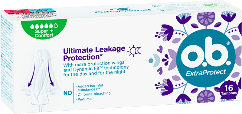 OB Tampoane Extra Protect Super+ Comfort Tampoane interne
