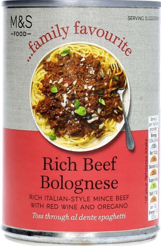 Marks & Spencer Bolognese cu vita