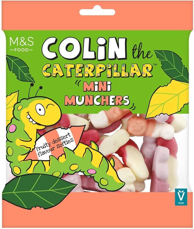 Marks & Spencer Colin the Catepillar Jeleuri fructate