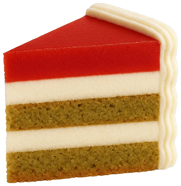 Matcha Strawberry Cake