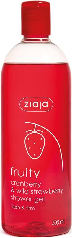 Ziaja Fruity Gel de dus merisoare si capsuni salbatice