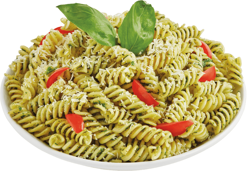 Legurme Pasta with Pesto Sauce
