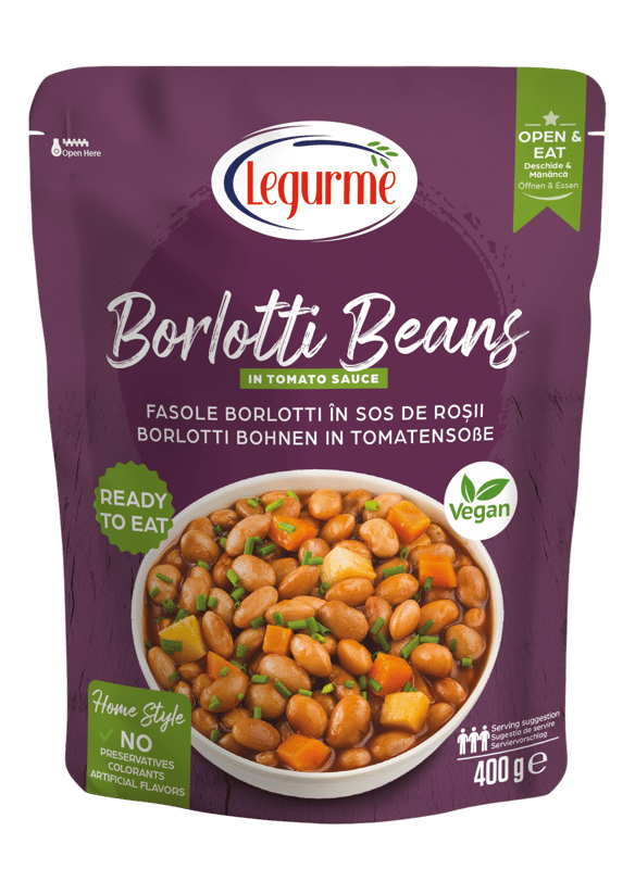 Legurme Borlotti Beans in Totato Sauce