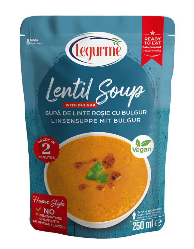 Legurme Red Lentil Soup with Bulgur