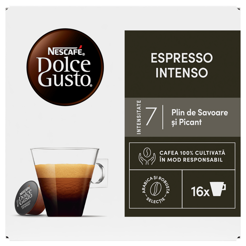 Nescafe Espresso Intenso Cafea capsule compatibile Dolce Gusto