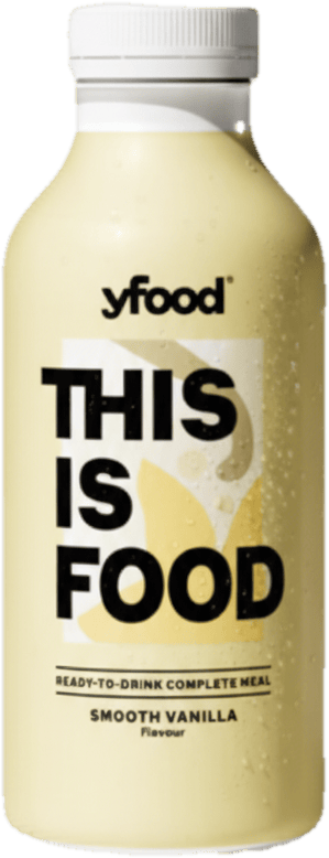 Yfood Bautura nutritiva, masa completa gata de consum, aroma de vanilie