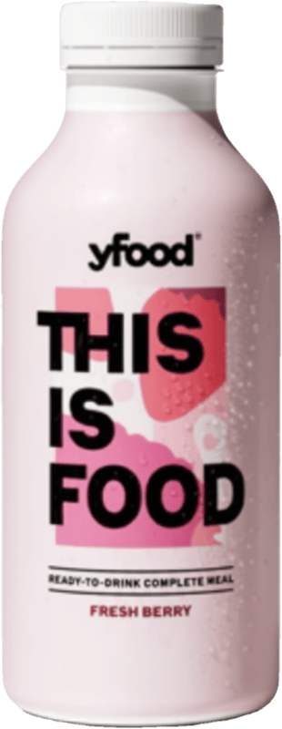 Yfood Bautura nutritiva, masa completa gata de consum, aroma de fructe de padure