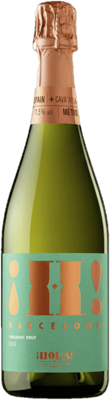 Hola Barcelona Verde Organic Cava Vin spumant Brut