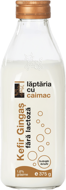 Laptaria cu caimac Kefir gingas fara lactoza