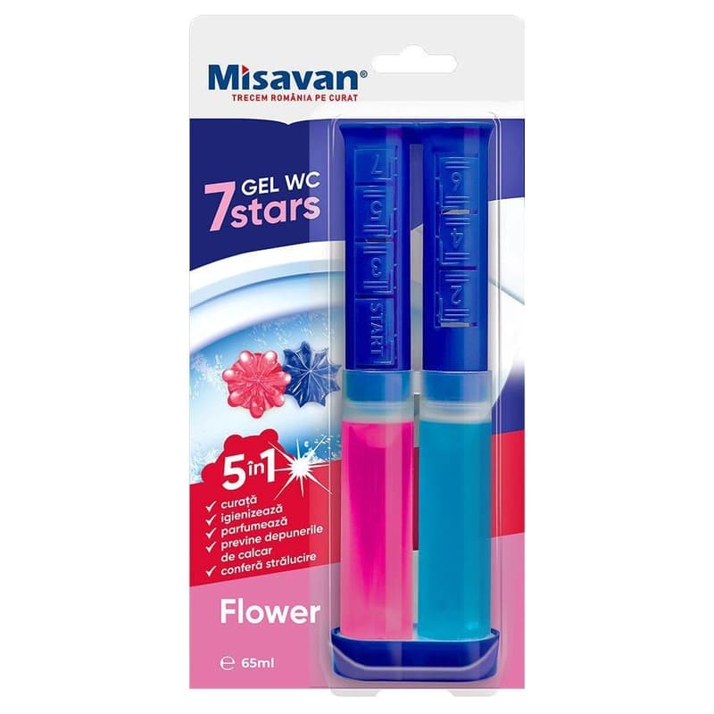 Misavan 7stars Flower Gel Toilet Freshener