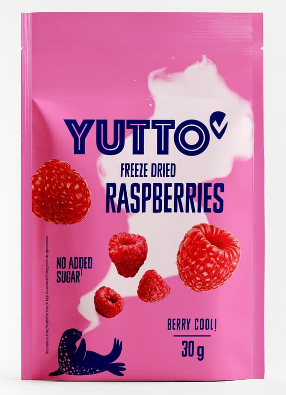 Yutto Zmeura liofilizata