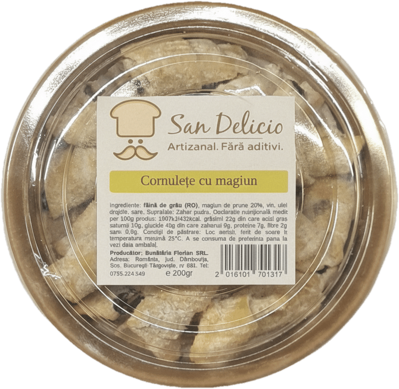San Delicio Cornulete cu magiun