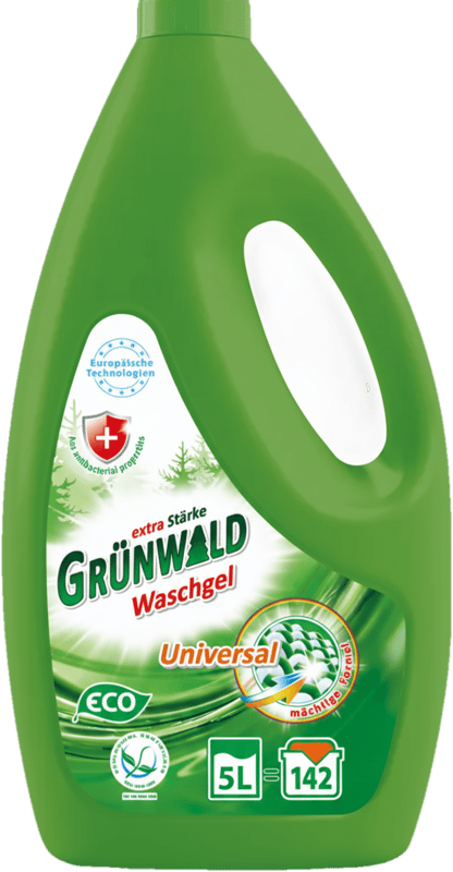 Grunwald 2in1 Coloured & White Laundry Gel with Conditioner