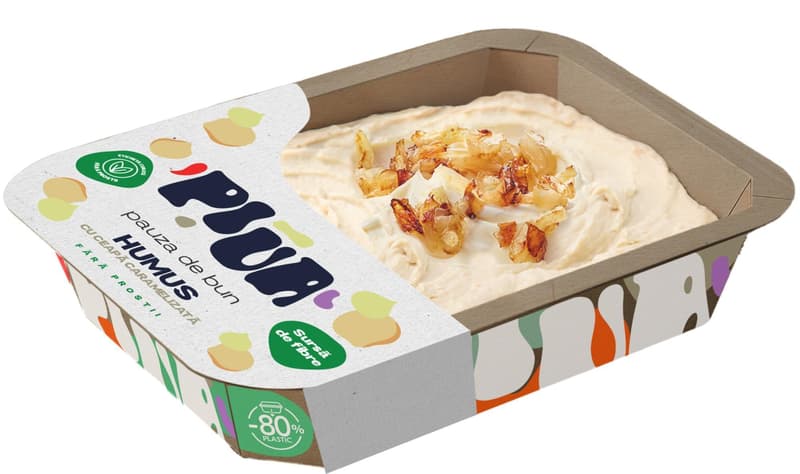 PIUA Hummus with Caramelized Onion
