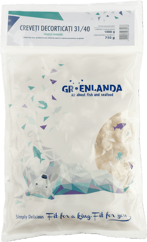 Groenlanda Vannamei shrimps PND 31/40