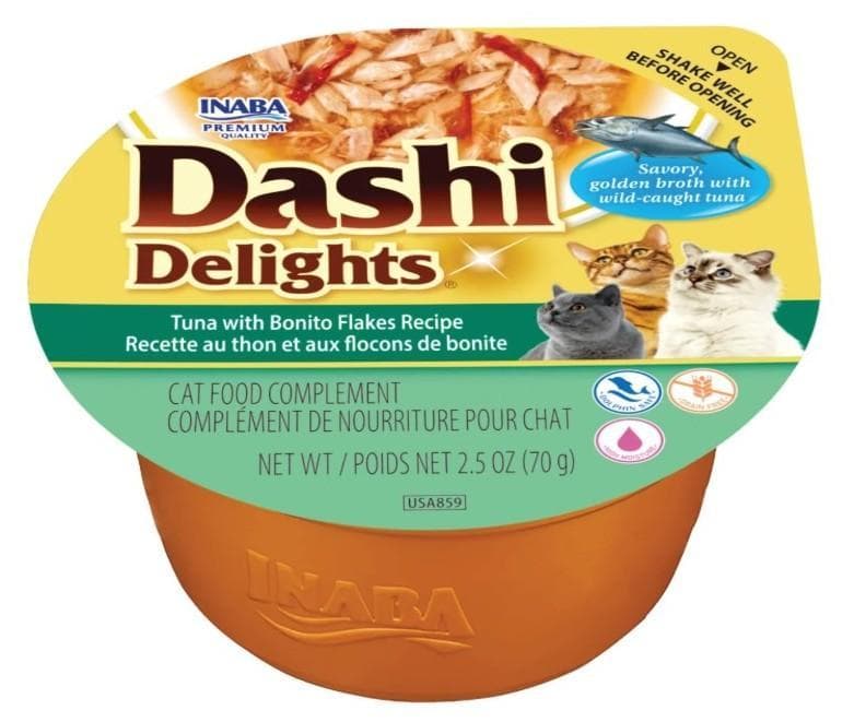 Ciao Dashi Delights Cat Food with Tuna and Bonito Flakes