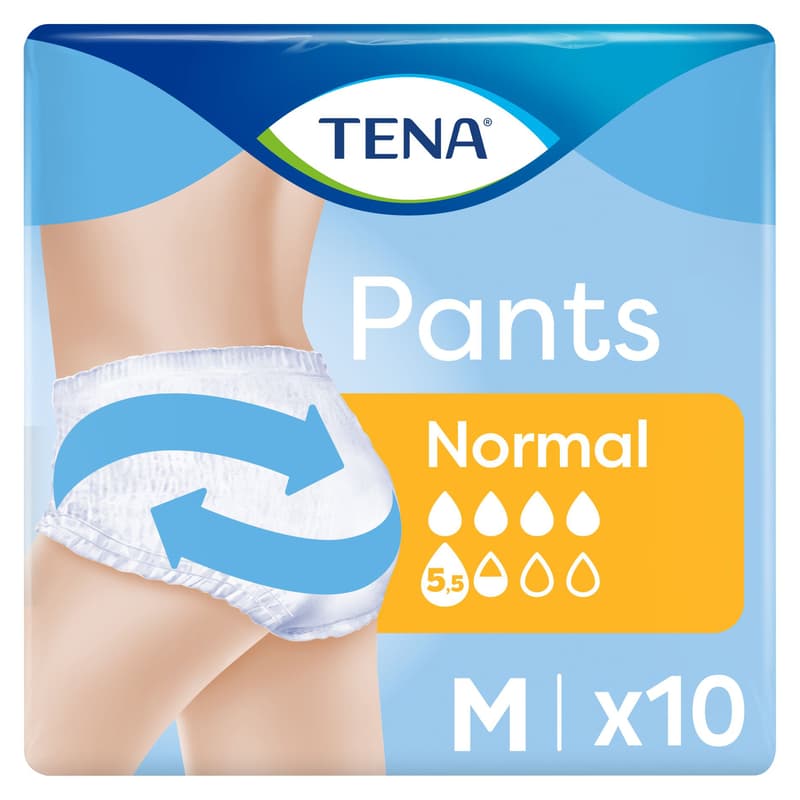 Tena Pants Normal Chilot pentru incontinenta adulti, marime M, 10 bucati