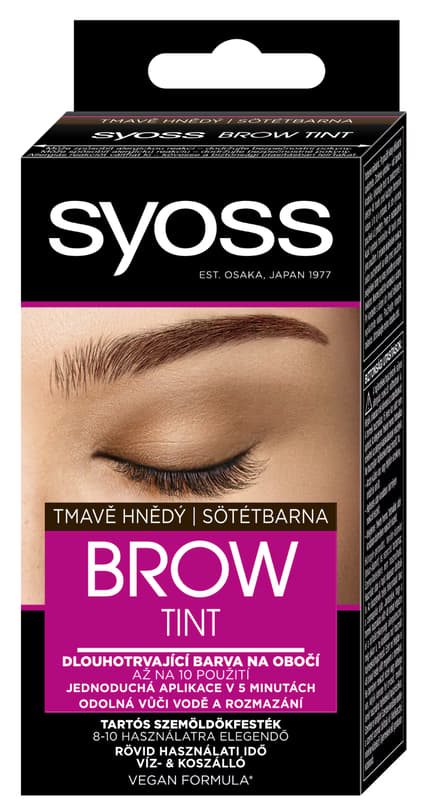 Syoss Vopsea pentru sprancene Blond inchis