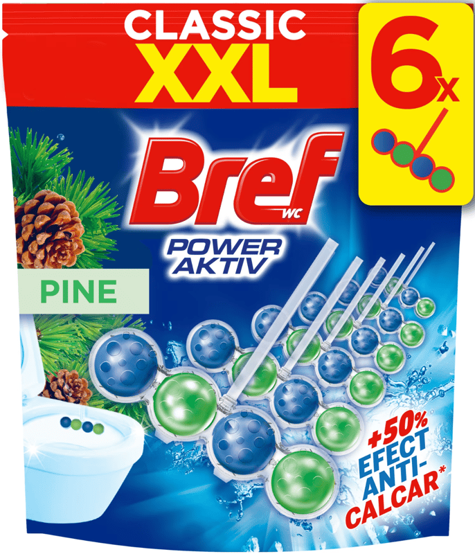 Bref Power Aktiv Pine Odorizant toaleta
