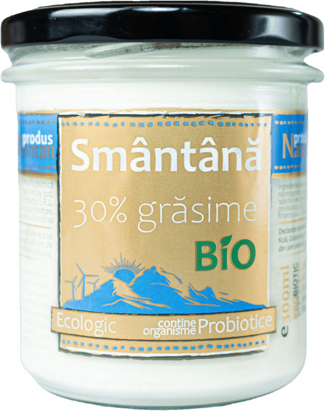 Monlacto ECO Smantana 30% cu culturi probiotice