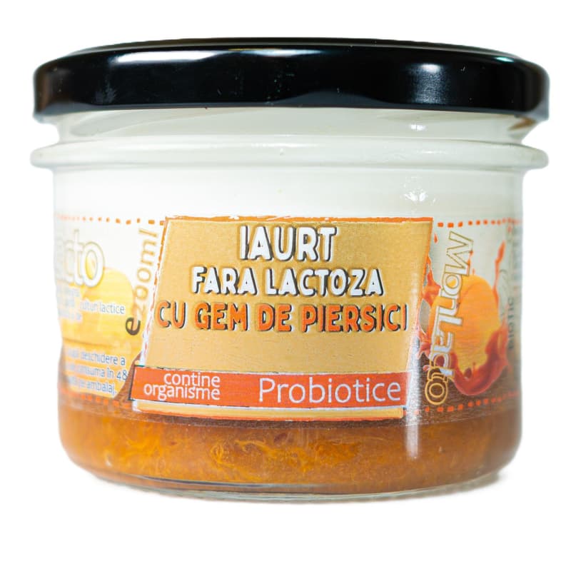 Monlacto Iaurt fara lactoza cu gem de piersici